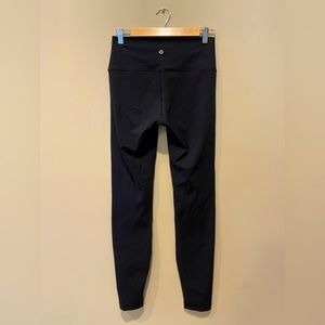 Lululemon (WORN ONCE! NEW!) full length leggings; size 8; black